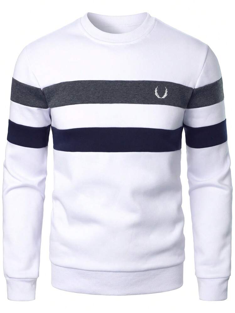 Heren Casual Sport Dagelijkse Modus Contrasterend Detail Lange Mouw Hoodies,