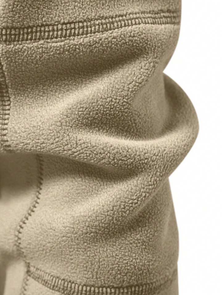 TrendsHeren Eenvoudige Casual Opstaande Kraag Half Zip Sweatshirt