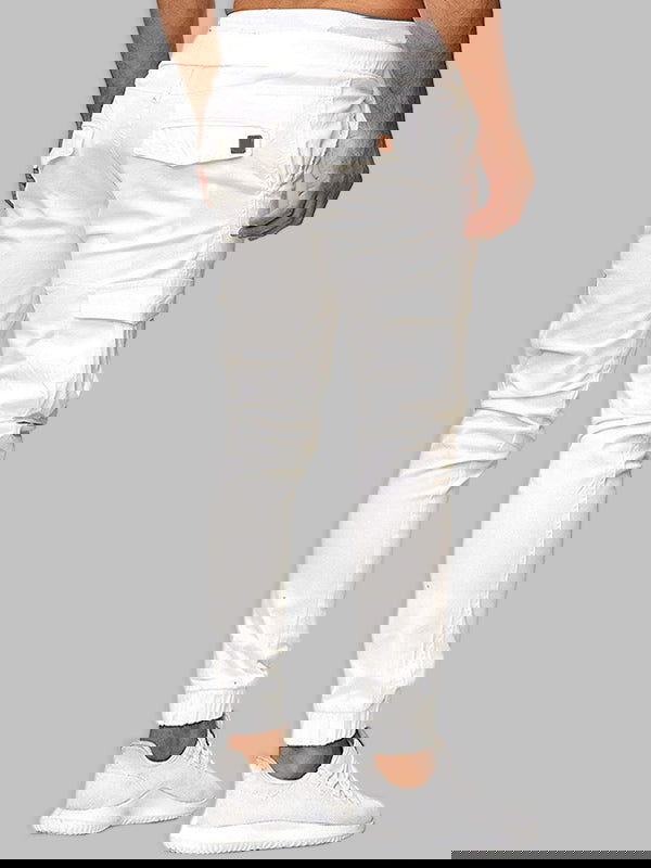 Casual Patchwork Pants with Dual Pockets - Wearline