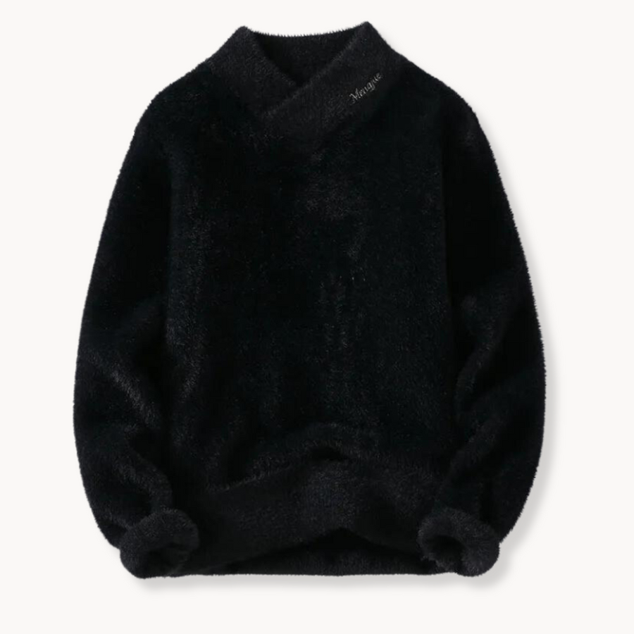 Comfortable plush fleece sweater