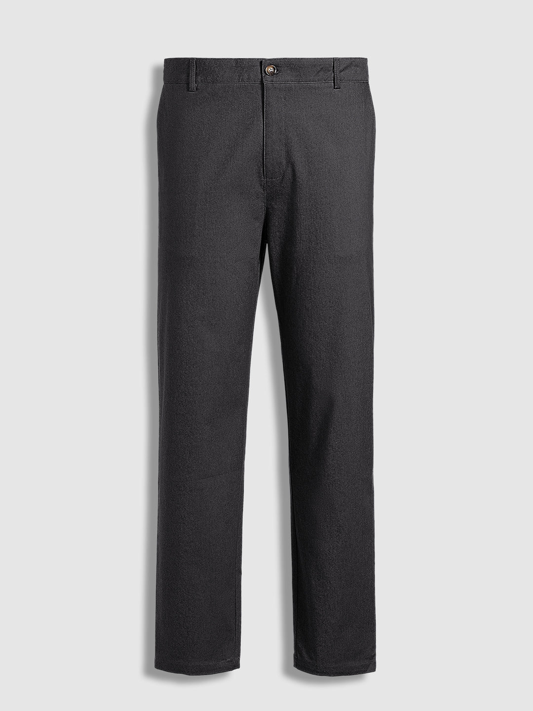 Men's Business Zip Fly Solid Color Flap Detail Slim Fit Pants - Wearline