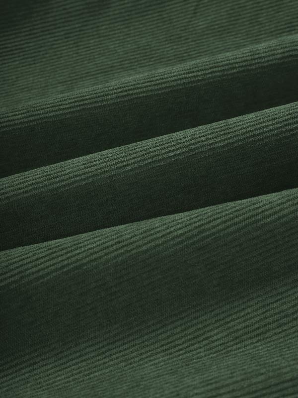 Men's Corduroy Half Button Short Sleeve POLO - Wearline