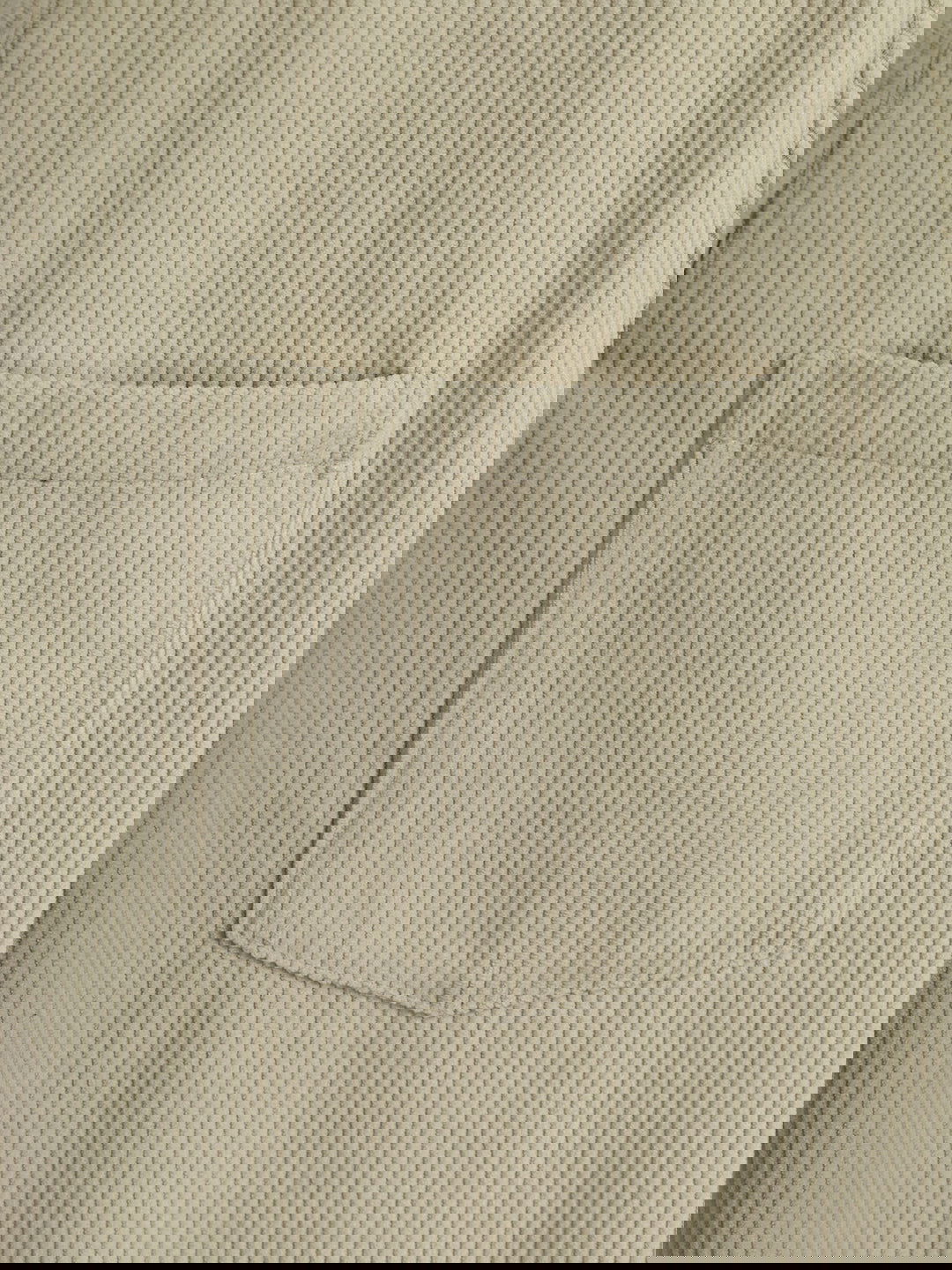 Men's Corduroy Single Pocket Casual V-Neck POLO - Wearline