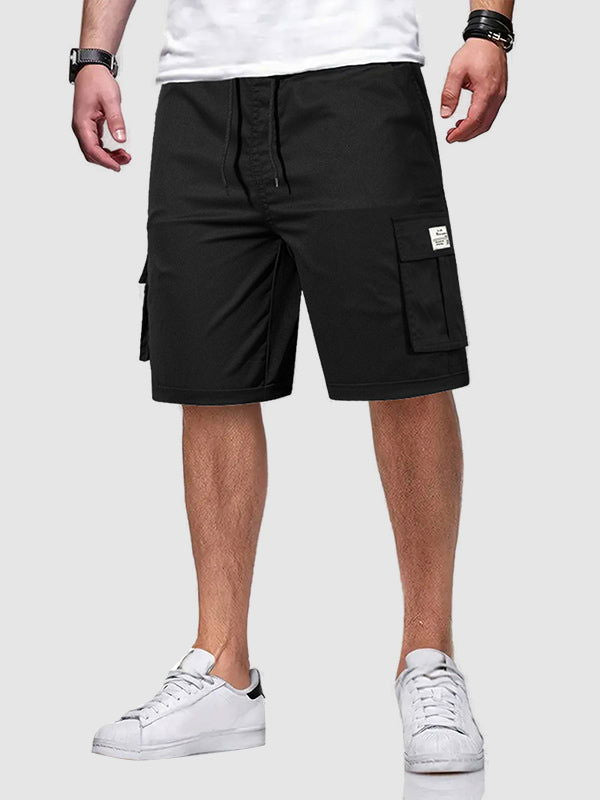 Men's Drawstring Loose Casual Cargo Shorts - Wearline