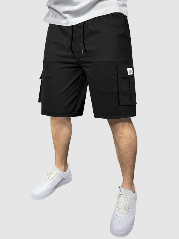 Men's Drawstring Loose Casual Cargo Shorts - Wearline