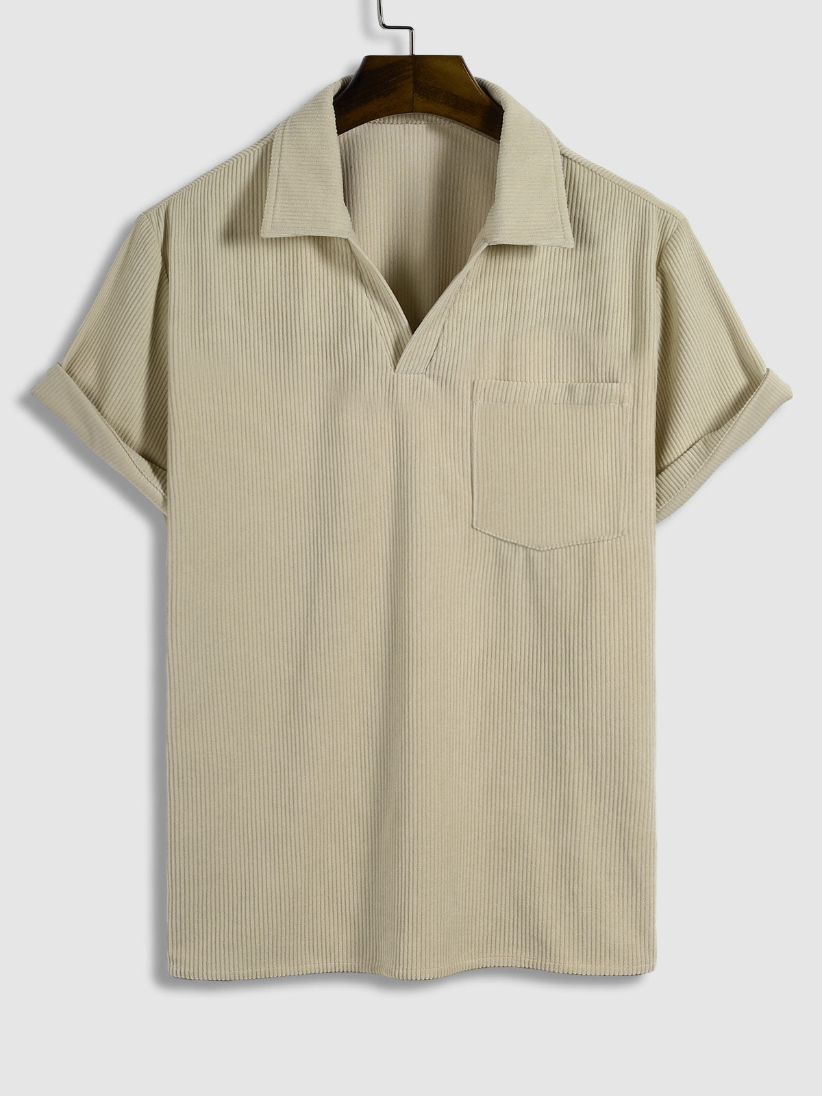 Men's Plaid Contrast Color Business Casual POLO - Wearline