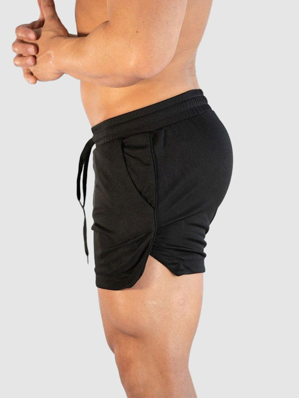 Men's breathable mesh quick-drying fitness shorts - Wearline