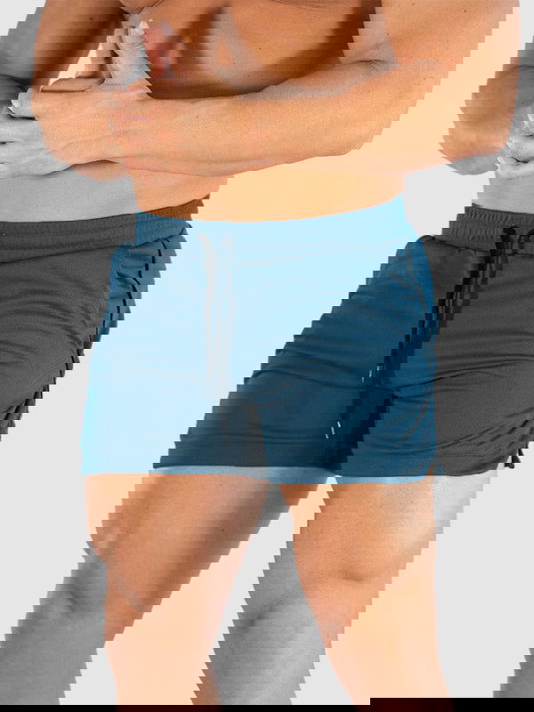 Men's breathable mesh quick-drying fitness shorts - Wearline