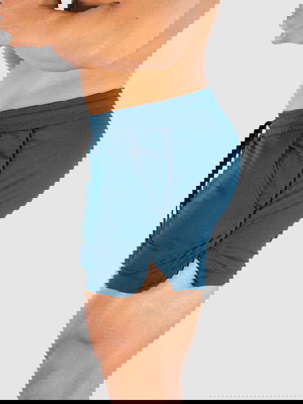 Men's breathable mesh quick-drying fitness shorts - Wearline