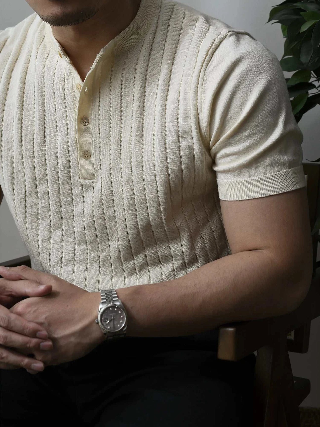 Vintage business cotton summer t-shirt