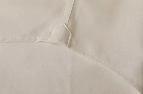 Washed tuxedo shirt stylish office wear