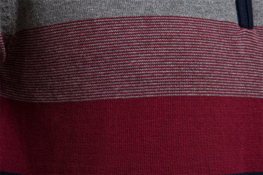 Trendy gestreepte herentrui