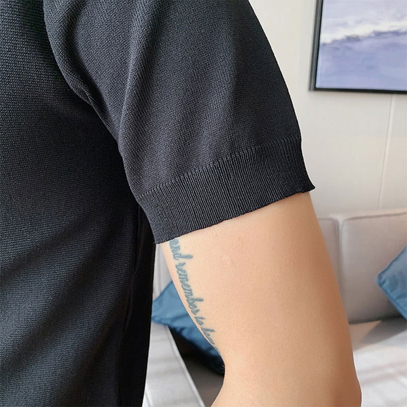 SUMMER STRIPED POLO SHIRT - Wearline