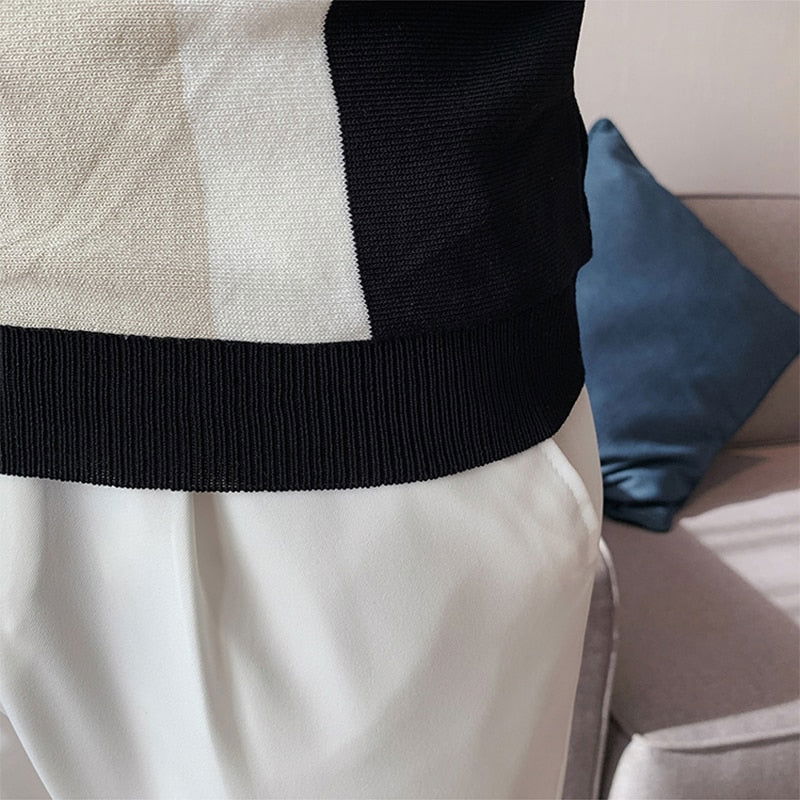 SUMMER STRIPED POLO SHIRT - Wearline
