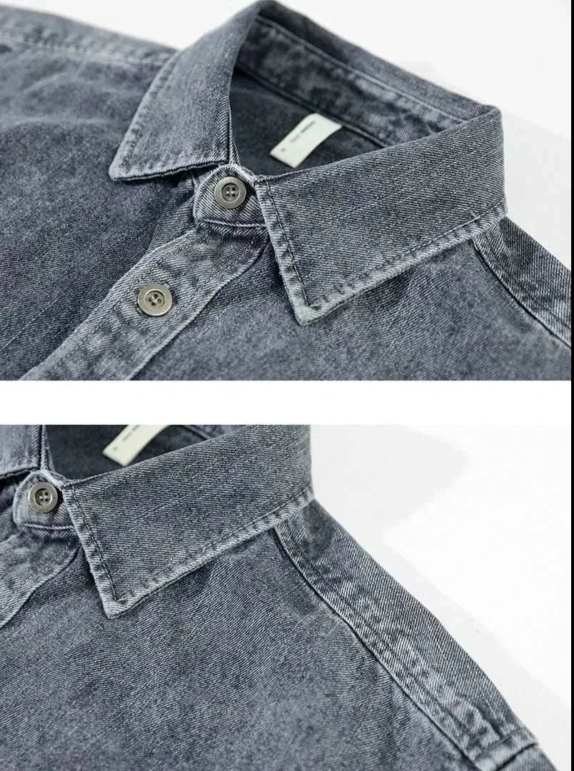 Retro vintage denim shirt