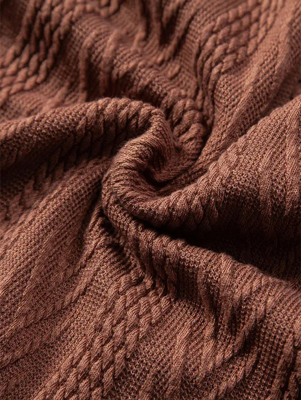 Alessandro Verdi Textured Knit Polo Shirt