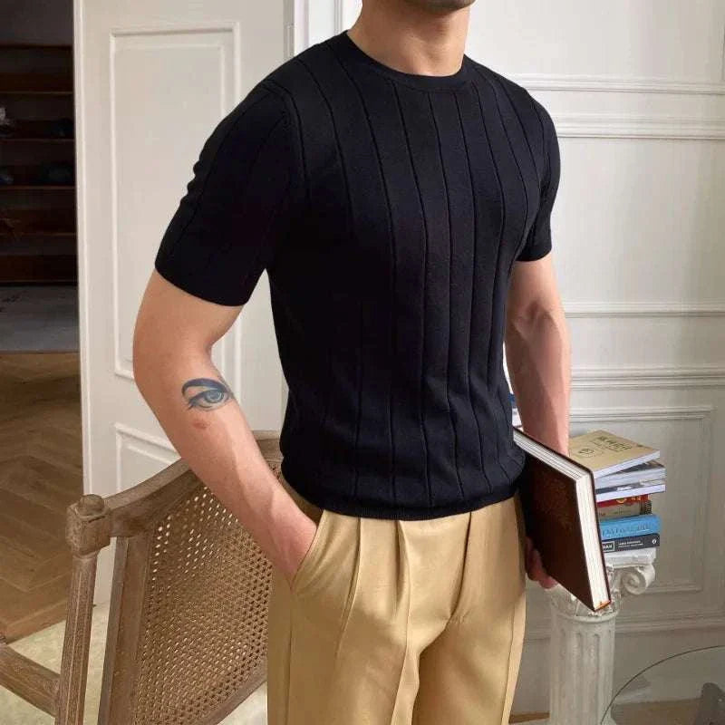 O-neck slim fit summer t-shirt